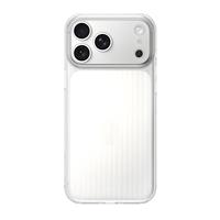 Coque translucide antichoc en silicone souple à motif bagage ondulé et rayures pour iPhone 18 17 15 14 13 Pro Max 16 Plus