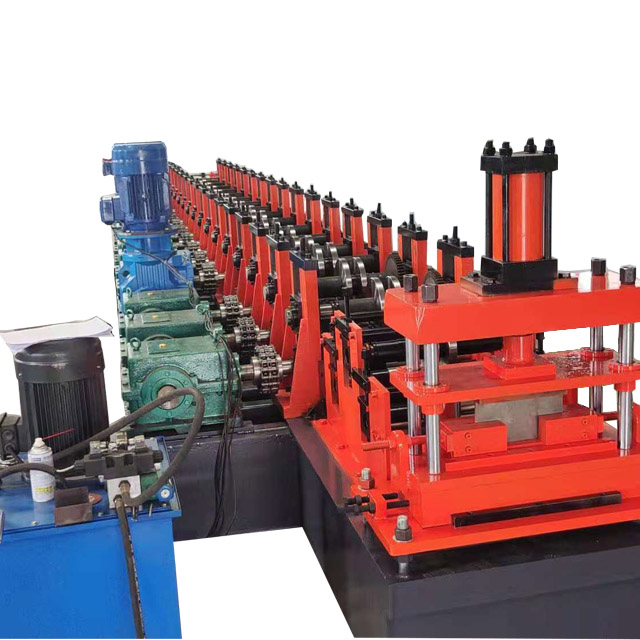 Automatic China Botou Manufacturing Steel U Purlin U channel Profile Cold Roll Forming Machine
