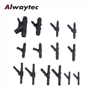 Otomotiv Splicer boru tesisat Y şekli 3 yollu hortum diken 4mm-16mm bakır dikenli konnektörü ortak çoğaltıcı adaptörü pnömatik - Product Image 1