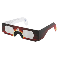 Lunettes d'éclipse solaires personnalisables certifiées ISO