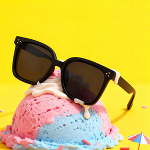 Children <b>Sunglasses</b> <b>Square</b> Full Rim Polarized UV400 Beach Sun Protection Unisex 23048 - Product Image 1