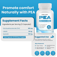 Compléments alimentaires personnalisés à marque privée : Capsules PEA triple action enrichies en Lutéoline et Palmitoylethanolamide (PEA)