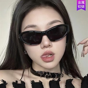 Lunettes de soleil œil de chat pour femmes, monture tortue, protection UV400, lunettes de soleil tendance - Product Image 5