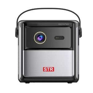 Portátil recargable 1080p Mini teléfono móvil DLP proyector Android venta al por mayor LED <span class=keywords><strong>Bluetooth</strong></span> 5W 2024 hogar exterior bolsillo Beamer - Product Image 1