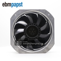 Ventilateur axial de refroidissement pour armoire Rittal, ebmpapst 230V AC 64W W2E200-HH38-07 22580 225X80mm 2550RPM 607CFM, roulement à billes