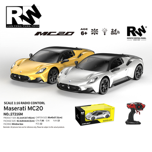 RW JFY Fabrica Vehículos RC Licenciados de Alta Velocidad, Escala <span class=keywords><strong>1</strong></span>/16, 2.4GHZ, 4CH, Modelo <span class=keywords><strong>Maserati</strong></span> <span class=keywords><strong>MC20</strong></span>, Juguete de Superdeportivo RC para Niños - Product Image 1