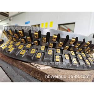 YC45 Chamfering Machine <b>Cutter</b> Head 20X20X7 High Accuracy For <b>Edge</b> Milling - Product Image 5