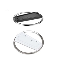 Base verticale de console de jeu populaire pour support vertical en alliage mince PS5 blanc pour PS5 Silm facile à installer léger et stable