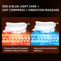 OEM DYM092 Grattoir musculaire chauffant Gua Sha avec thérapie par lumière rouge et vibration, masseur portable