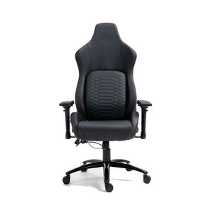 Aleación de aluminio 4D Pies de acero mate Azul Negro Silla para juegos <span class=keywords><strong>Iskur</strong></span> Gamer Silla Ra Zer <span class=keywords><strong>Iskur</strong></span> Cojín lumbar incorporado Silla para juegos - Product Image 1