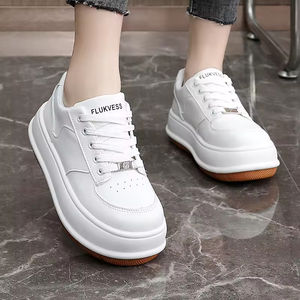Chaussures pour femmes fabriquées en Chine, tendance mode, chaussures plateforme, chaussures blanches classiques respirantes - Product Image 6