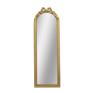 กระจกเงาเต็มตัวขนาด 15.8 x 48.8 นิ้ว กรอบสีทอง กระจกติดผนังตกแต่งบ้าน - Product Image 2