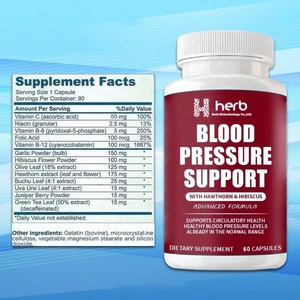 Capsules d'équilibre sanguin à marque privée OEM/ODM avec aubépine et hibiscus pour soutenir le niveau d'équilibre sanguin et la santé circulatoire - Product Image 2