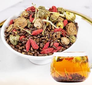 Thé détoxifiant pour le foie à base d'herbes naturelles privées, thé chinois au chrysanthème, au goji et au chèvrefeuille - Product Image 1