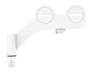 Phito OEM/ODM – Nouvelle fixation de siège de toilette bidet auto-nettoyante sans électricité en plastique ABS avec double buses rétractables, fixation au sol - Product Image 4