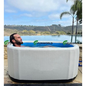 Sauna portable et bain <span class=keywords><strong>de</strong></span> glace Baignoires <span class=keywords><strong>de</strong></span> <span class=keywords><strong>jacuzzi</strong></span> intérieures DWF Baignoire <span class=keywords><strong>de</strong></span> glace pliable portable <span class=keywords><strong>pour</strong></span> athlètes - Product Image 5