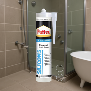 Sellador Impermeabilizante Transparente Pattex Acetic Silicone Universal 280 ml - Product Image 2