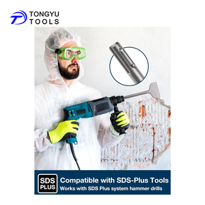 <span class=keywords><strong>Sds</strong></span> cộng với 4 "x 11" thẳng đầu sàn rộng đục bit, thép xẻng lưỡi phẳng cho gạch thinset vữa & loại bỏ chất kết dính - Product Image 6