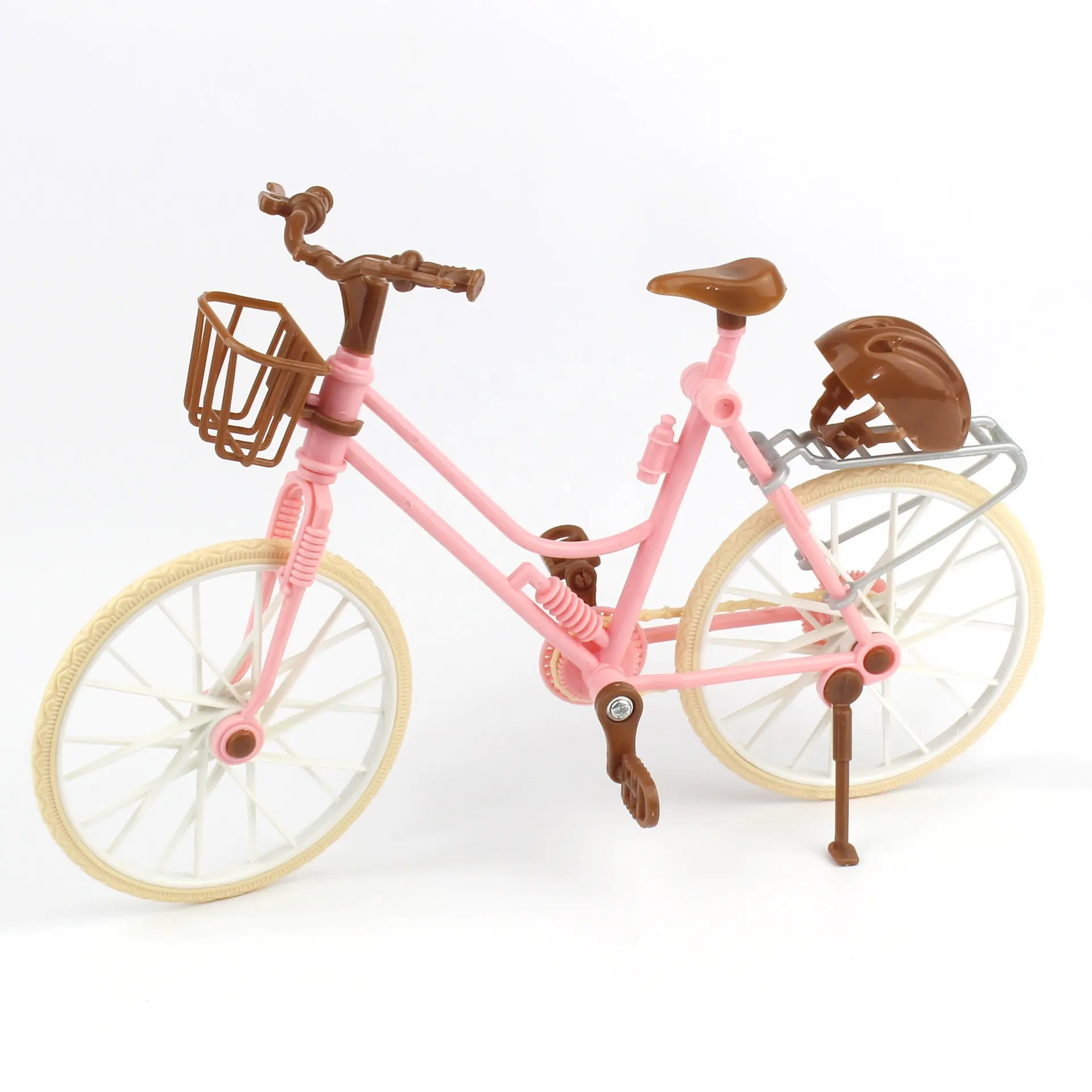 Dropshipping Wholesale doll accessories environmental protection plastic simulation large bicycle children's play house toys