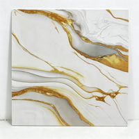 Vente flash : Carreaux de sol 60x60 cm en porcelaine émaillée, design moderne jaune jade, céramique brillante pour sol intérieur