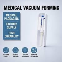 Bandeja de Plástico Médico Termoformada YZG para Instrumentos, Envase de Medicamentos, Bandeja Blíster de PP para Pipetas