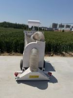 Chariot de balayage industriel 20A à batterie au plomb avec protection contre les surcharges thermiques, pneus durables, état neuf, roulement pour usage en atelier