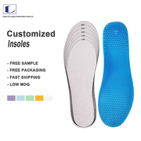 Semelles orthopédiques en silicone, semelles anti-choc, semelles unisexes pour le sport, soutien de la voûte plantaire, semelles de sport pour chaussures