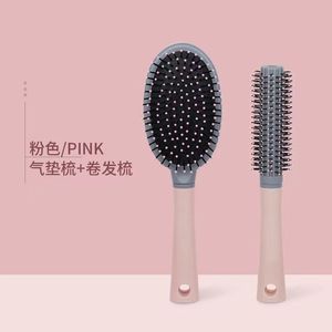 แปรงผมทรงกลมพร้อมขนแปรงแบบ Air Cushion สำหรับเพิ่มวอลลุ่มและดัดผม ใช้ในร้านเสริมสวย น้ำหนัก 65 กรัม วัสดุทำจากหยก - Product Image 4