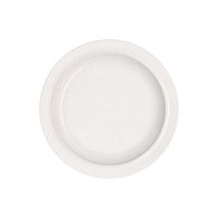Assiette à petit-déjeuner classique moderne ORNAMIN pour restaurants, hôtels et usage commercial |   Mélamine |   Compatible lave-vaisselle |   Durable |   22,2 cm