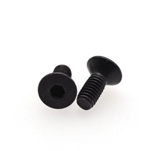 Vis hexagonale à coupelle plate en titane et acier inoxydable M3/M12 standard DIN Système métrique à tête fraisée noire haute résistance - Product Image 6