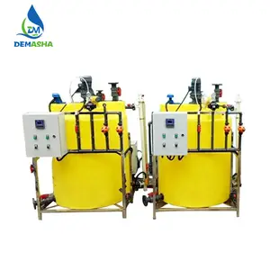 Waste Water Treatment Plant Automatic Chemical Mixing Dosing System / Flocculant Dosing Systems