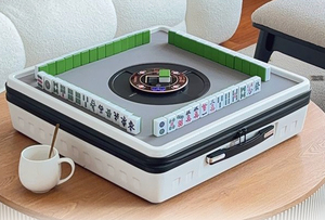 Portable Mini Automatic Mahjong <b>Table</b> Ultra-Light Silent Motor Fast 4 Players Home Outdoor Entertainment MJZ001 8-Player Design - Product Image 3