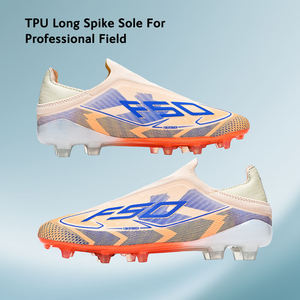 Produttore Cinese di <span class=keywords><strong>Scarpe</strong></span> da Calcio Personalizzate, MOQ 1 Paio, Logo Personalizzato, Multicolore, Alta Qualità, Tomaia in PU, per Esterno e Futsal, Autunno Inverno - Product Image 3