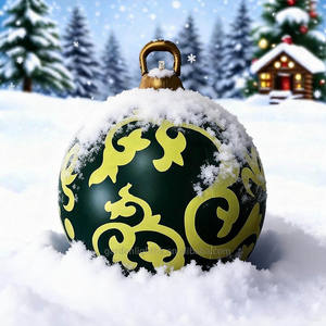 Decoraciones Navideñas Inflables de PVC de 20.8 Pulgadas, Modernas, Ecológicas, Impermeables, Colgantes, para Jardín, Hogar, Fiesta de Navidad - Product Image 3