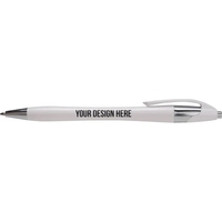 Stylos fléchettes chromés personnalisés