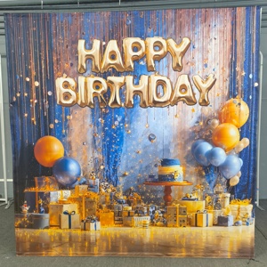 Commercio all'ingrosso di tensione tessuto Pop-up telaio a muro Banner espositivo Stand da 10 piedi Pop up sfondo Display - Product Image 3