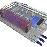 Systèmes de rayonnage automatiques pour entrepôts, grues de palettisation automatiques industrielles ASRS, grue de palettisation, système de stockage automatique