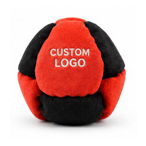 Ballon Hacky Sack en tissu fait main pour sports de frappe – Meilleure vente, haute qualité, impression de logo, service OEM, footbags personnalisés - Product Image 2