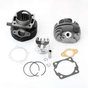 Ape 50 102cc Big Bore Corrida Cilindro Bloco Kit Cabeça Para PK50 HP XL50 Especial 50cc D 55mm 2T