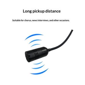 Micrófono de Condensador Profesional DR-885, Micrófono Colgante con Cable de 10 m para Iglesia, Ópera, Teatro - Product Image 4