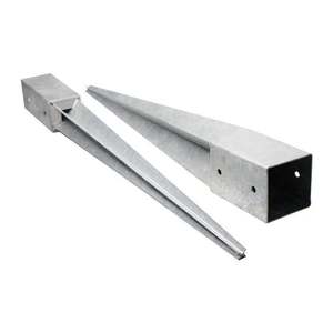 Ancre de poteau en zinc plaqué fabriquée en usine KYL 14 - Product Image 5