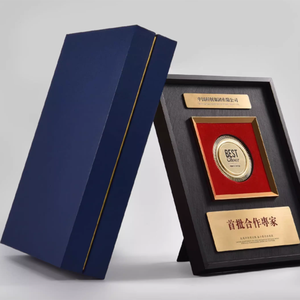 व्यक्तिगत पत्थर धातु प्रमाण पत्र पट्टिका पुरस्कार ट्रॉफी और पट्टिकाओं के लिए लाल सोने की चांदी में अक्षरों को प्रदर्शित किया गया - Product Image 5