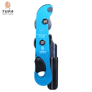 Descensor de Escalada TUPA para Cuerdas de 9-12mm con Autobloqueo, Protección Contra Caídas para Rappel y Limpieza de Paredes - Product Image 4