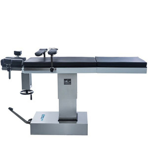 Table d'opération HED01A électrique hydraulique réglable en hauteur, inclinable et translatabile pour la chirurgie orthopédique, gynécologique et plastique - Product Image 2