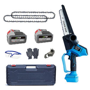 DTWA2-0048 8 polegadas motosserra de lítio recarregável sem fio motosserra 21V elétrica motosserra - Product Image 1