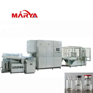 Marya Multi Heads Automatic Injectable Vial Liquid Filling Sealing Capping Machine with CIP/SIP System