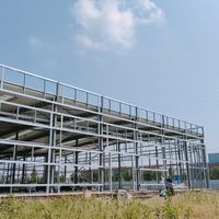 Atelier/entrepôt à structure en acier anti-poussière, conception compacte pour garder l'espace intérieur propre
