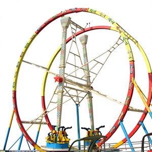 Grande Grande Roue Extrême pour Famille, Manège Extérieur en Acier et Fibre de Verre, Certifié CE, Capacité 12 Personnes pour Parcs d'Aventures - Product Image 1