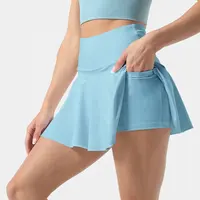 Abbigliamento da allenamento per donna pantaloncini da Fitness sportivi estivi OEM gonna a pieghe da palestra gonne da Tennis da Golf con tasca