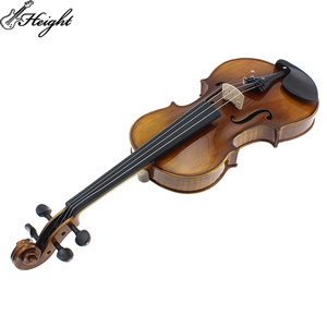 Violín de madera de abeto macizo de primera clase de alta gama con llama artificial Categoría de producto premium - Product Image 6